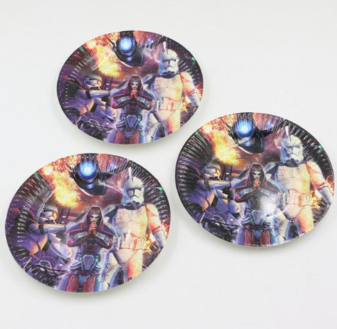 Lovely Paper Plates Star Wars for Party