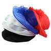 Fashion Show Wide Brim Hat Organza