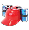 Dual Can Holder Straw Helmet Cap