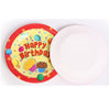 Cake Paper Plates For Kids Children Birthday