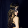 Black Sexy Lady Lace Mask Cutout Eye Mask