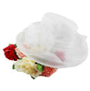 Fashion Show Wide Brim Hat Organza