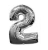 Number Digit Foil Party Balloons