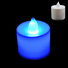 Plastic Candle Shape Light Fliker Flameless