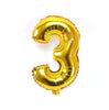 Number Digit Foil Party Balloons